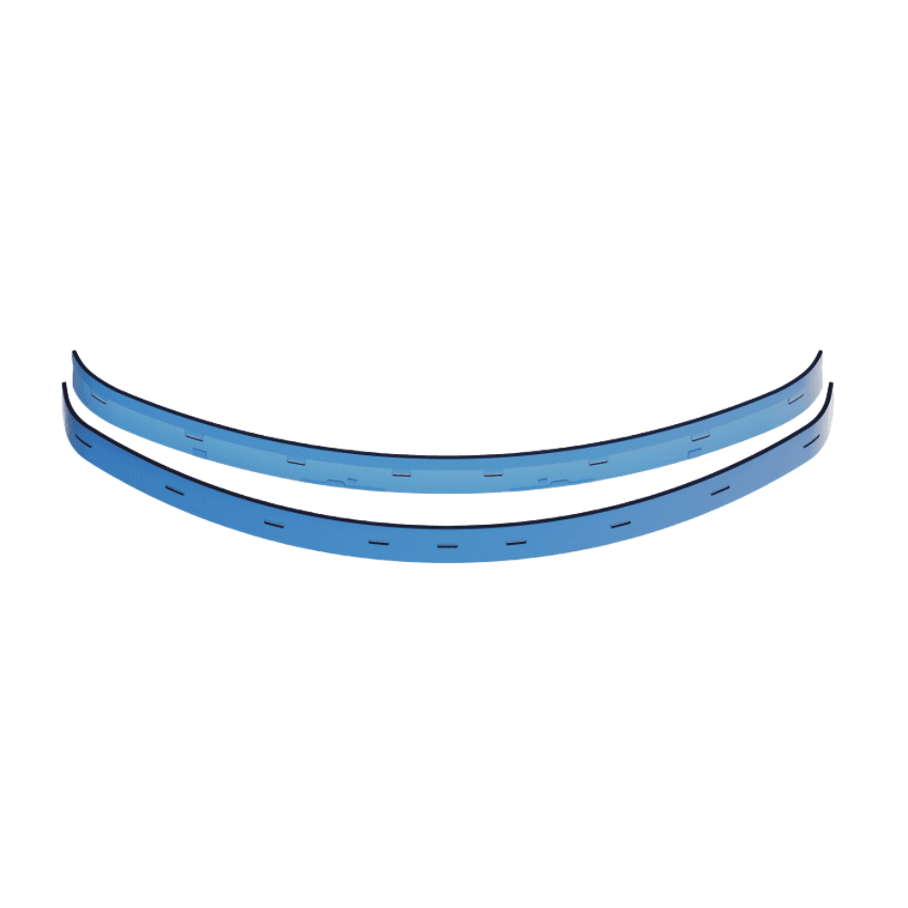 Pudu CC1 - Blue Squeegee Blades