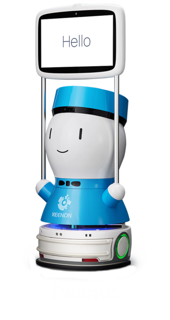 Peanut le robot guide 1